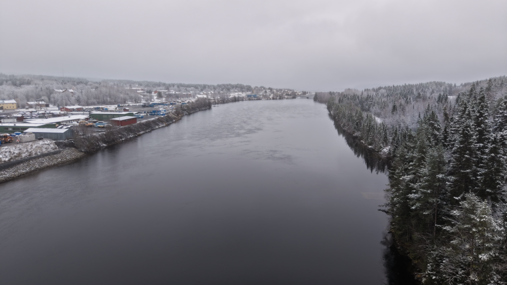 It is winter in Järpen